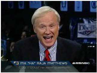 Chris Matthews Angry